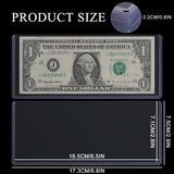 Banknote Topload Holder - 15 Pack - 173 X 75 MM [ 6.8 X 2.9 INCH ] - PN03L15