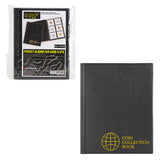 Small Coin Flip Albums - 60 Pockets - Black Cover - CS36BK