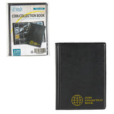 Small Coin Albums - Black Cover - 120 Pockets - CS0112BK