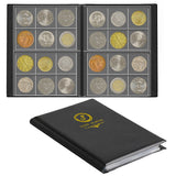 Standard Coin Albums - PVC Isolated 120 Pockets - Black Cover - CS5012BK