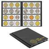 Standard Coin Flip Albums - 120 Pockets - Black Cover - CS43BK