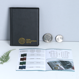 Small Coin Albums - Black Cover - 120 Pockets - CS0112BK