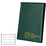 Small Coin Albums - Green Cover - 120 Pockets - CS0112GR