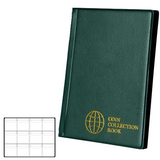 Small Coin Albums - Green Cover - 60 Pockets - CS0106GR