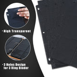 Trading Card Pages - Black Double Sided - 900 Pockets - OS0850BK