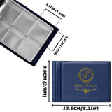 Mini Coin Albums - Blue Cover - 60 Pockets - CS4206BL