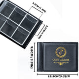 Mini Album per Collezionismo Monete - Copertina Nera - 60 Tasche - CS4206BK