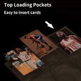 Trading Card Pages - Transparent - 225 Pockets - OS0225