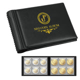 Mini Coin Albums- Black Cover - 60 Pockets - CS4206BK