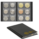 Small Coin Albums - Black Cover - 60 Pockets - CS0106BK