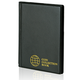 Small Coin Albums - Black Cover - 120 Pockets - CS0112BK