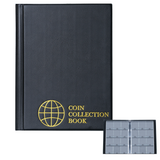 Standard Coin Flip Albums - 120 Pockets - Black Cover - CS43BK