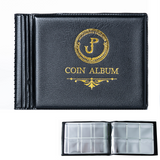 Mini Coin Albums- Black Cover - 60 Pockets - CS4206BK