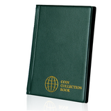 Small Coin Albums - Green Cover - 120 Pockets - CS0112GR