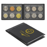 Small Coin Albums - Black Cover - 60 Pockets - CS0106BK – UnclePaul