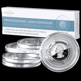 Coin Floating Capsules - 24.5mm Gaskets - JC0124506