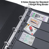 Stamp Pages - Transparent Page - 78 Pockets in 4 Sizes - IS02MX112