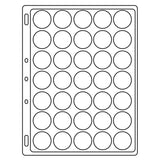 Coin Capsules Pages - 70 Pockets - DC023502