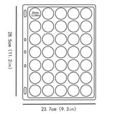 Coin Capsules Pages - 70 Pockets - DC023502