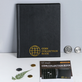 Large Coin Albums - Black Cover - 420 Pockets - CS0242BK