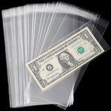 Banknote Sleeves - 185 x 90 MM [ 7.2 x 3.5 INCH ] - PN01L100