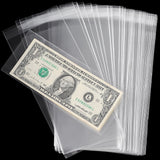 Banknote Sleeves - 175 x 75 MM [ 6.9 x 2.9 INCH ] - PN01M100