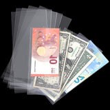 Banknote Sleeves - 175 x 75 MM [ 6.9 x 2.9 INCH ] - PN01M100