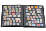 Stamp Albums - Black Cover - 160 Pockets - AS0108BK