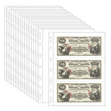 Banknote Pages - 300 Pockets - 190 x 90 mm - IN02100