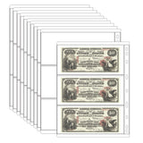 Banknote Pages - Hard Page - 36 Pockets - 195 x 82 mm - IN0101