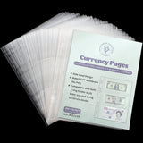 Banknote Pages - 300 Pockets - 190 x 90 mm - IN02100